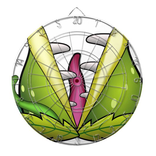 金星フライトラップ ダーツボード (正面)