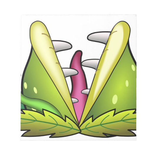 金星フライトラップ ノートパッド (正面)