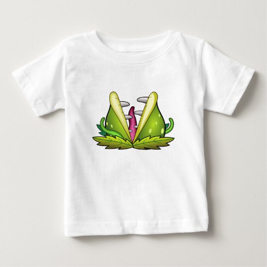 金星フライトラップ ベビーTシャツ (正面)