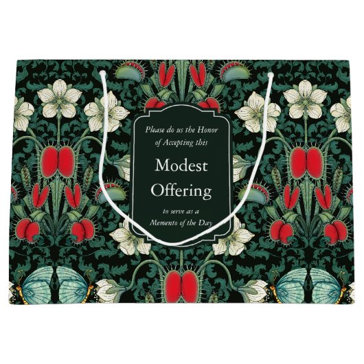 金星フリビクトリアントラパーソナライズされたホ ラージペーパーバッグ (正面)