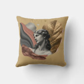 金星モダンの永遠の恵みをフィーチャーする芸術 クッション (裏面)