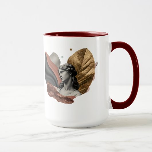 金星モダンの永遠の恵みをフィーチャーする芸術 マグカップ (右)