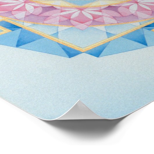 金星ヤントラ ポスター (角)