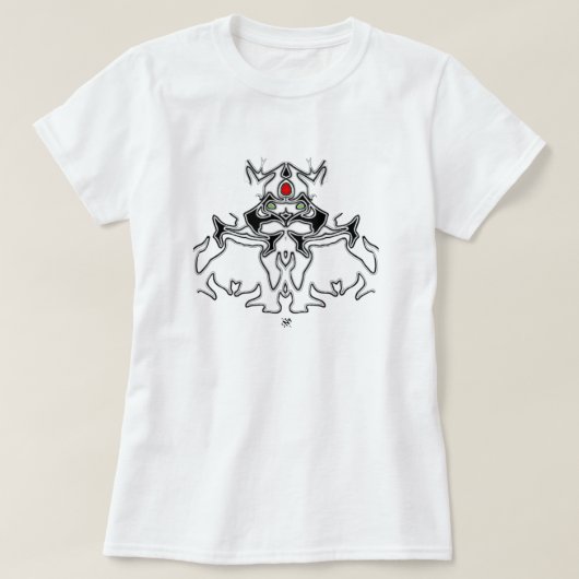 金星ロボット Tシャツ (デザイン正面)