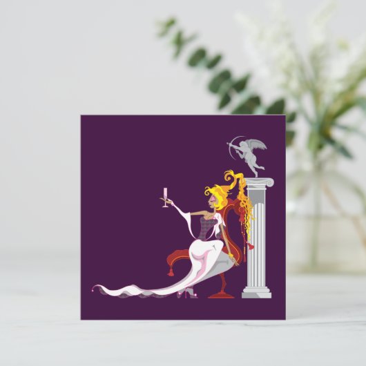 金星及びエロスの招待状 招待状 (スタンド正面)