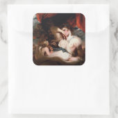 金星帯を解くキューピッド スクエアシール (バッグ)