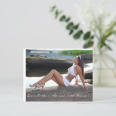 金星来で太陽に浴びろ！ ポストカード (スタンド正面)