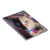 金星猫の螺線形ノート ノートブック (右側)