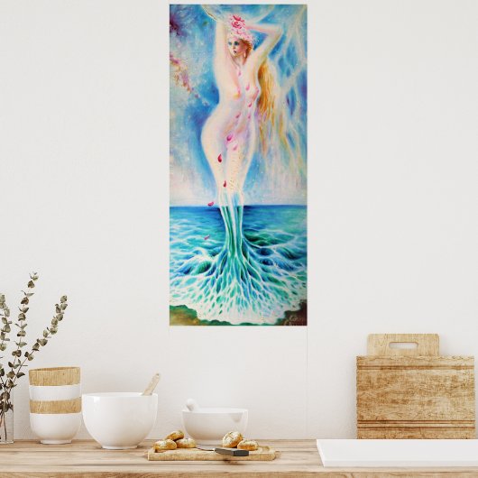 金星誕生 ポスター (キッチン)