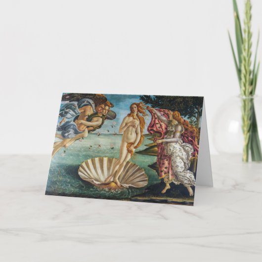 金星誕生 | Botticelli | カード (正面)