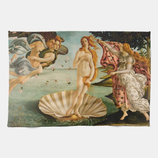 金星誕生 | Botticelli キッチンタオル (横)
