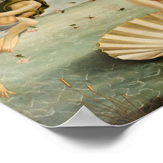 金星誕生 | Botticelli ポスター (角)