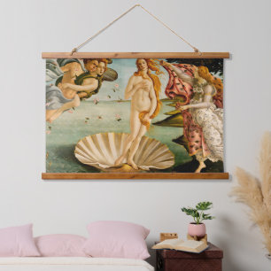 金星誕生 Botticelli 吊り下げ型タペストリー