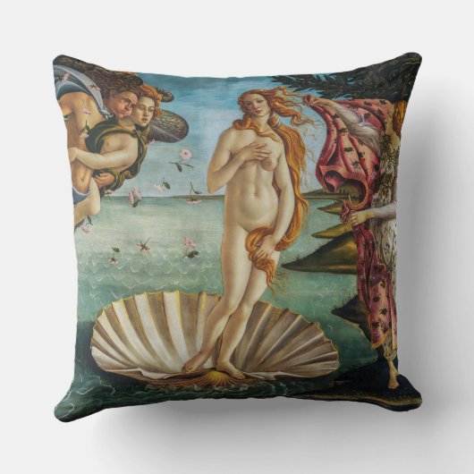 金星誕生 | Sandro Botticelli | クッション (裏面)