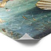 金星誕生 | Sandro Botticelli | ポスター (角)