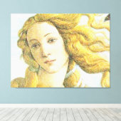 金星顔 キャンバスプリント (インサイチュ (ウッドフロア))