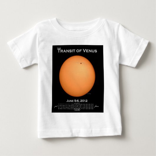 金星2012年の運輸 ベビーTシャツ (正面)