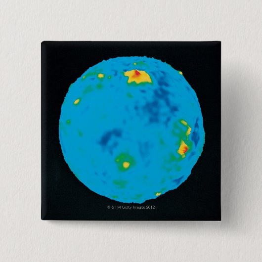 金星2 缶バッジ (正面)