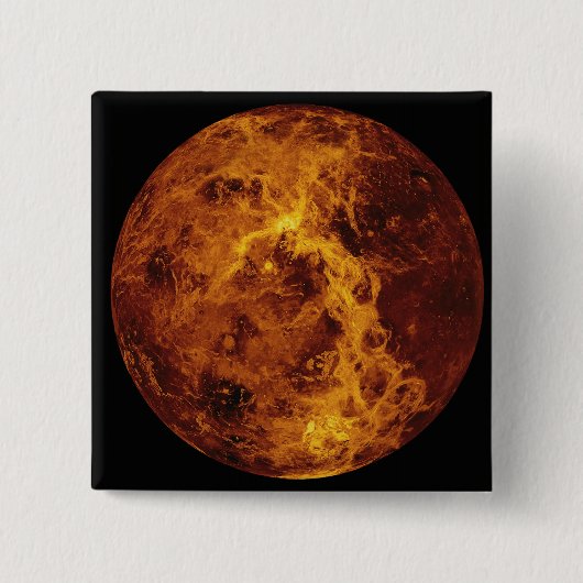 金星3 缶バッジ (正面)