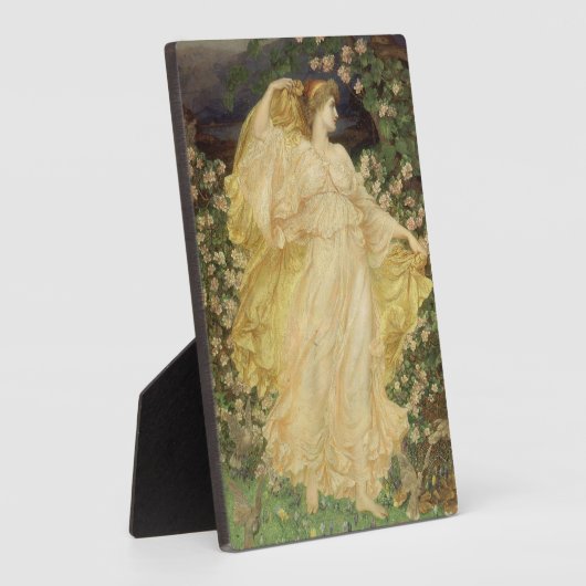 金星/アフロディーテ異教のローマ女神の祭壇 フォトプラーク (側面)