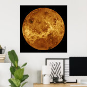 金星 – サーフェス ポスター (ホームオフィス)