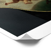 金星、天井絵画の油（パネル上のオプション） ポスター (角)