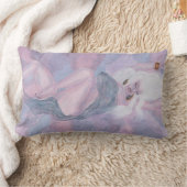 金星，女神，水色，愛，ファンタジー，芸術 ランバークッション (ブランケット)