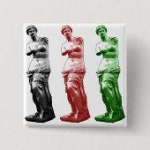 金星 缶バッジ (正面)