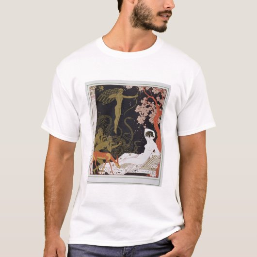 金星(色のlitho) tシャツ (正面)