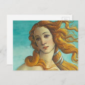 金星-近い上りの誕生 ポストカード (正面/裏面)