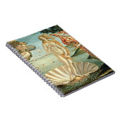 金星、c.1485 (キャンバスのテンペラ)の誕生 ノートブック (右側)