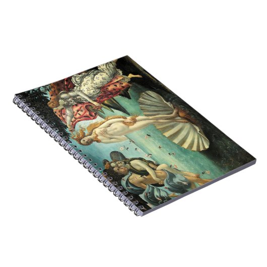 金星Botticelliの螺線形ノートの誕生 ノートブック (右側)
