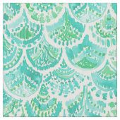 金星DE MERの水の人魚のスケール ファブリック (クローズアップ)