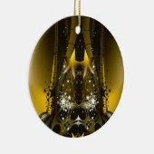 金映画巻き枠およびGazillionは主演します セラミックオーナメント (右)