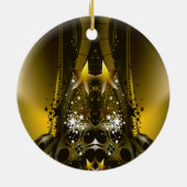 金映画巻き枠およびGazillionは主演します セラミックオーナメント (裏面)