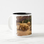 金時 ツートーンマグカップ (正面左)