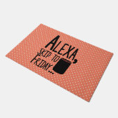 金曜おもしろいドアマットにスキップ ドアマット (アングル)