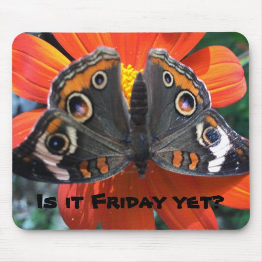 金曜のユーモアのマウスパッド マウスパッド (正面)