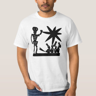 金曜の夜のボーリング Tシャツ