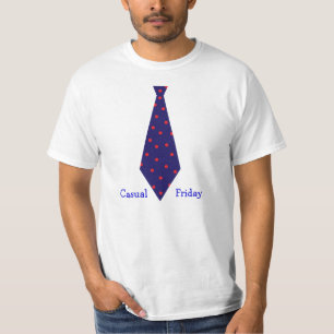 金曜カジュアルネクタイ Tシャツ
