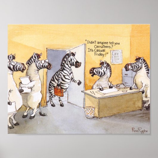 金曜カジュアル日 ポスター (正面)