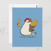 金曜キャット№3 ポストカード (正面/裏面)