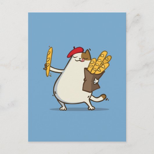 金曜キャット№3 ポストカード (正面)