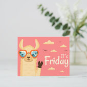 金曜ラマのはがき ポストカード (スタンド正面)