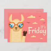 金曜ラマのはがき ポストカード (正面/裏面)