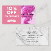 金曜割引コードスペシャルVapeショップ 名刺 (正面/裏面)