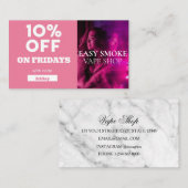 金曜割引コードスペシャルVapeショップ 名刺 (正面/裏面)
