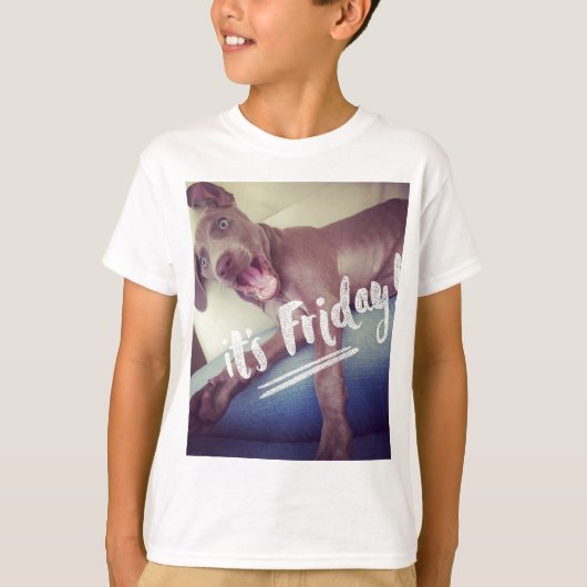 金曜日だ！ Tシャツ (正面)