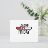 金曜日にロード中 ポストカード (スタンド正面)