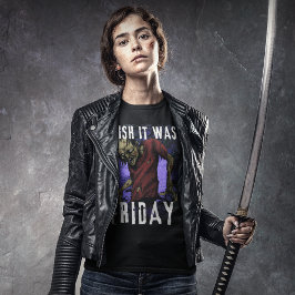 金曜日のハロウィーンだったらいいのに Tシャツ